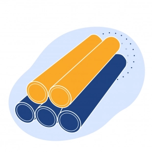 Труба нержавеющая шлифованная 33х1.5 мм 10Х18Н10Т ГОСТ 11068-81
