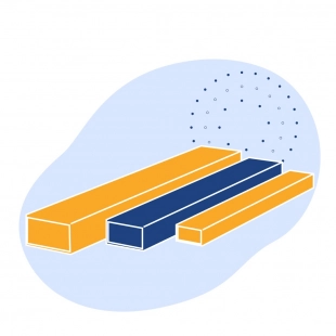 Профиль стальной прямоугольный сварной 220х100х5 мм Ст3пс ГОСТ 25577-83