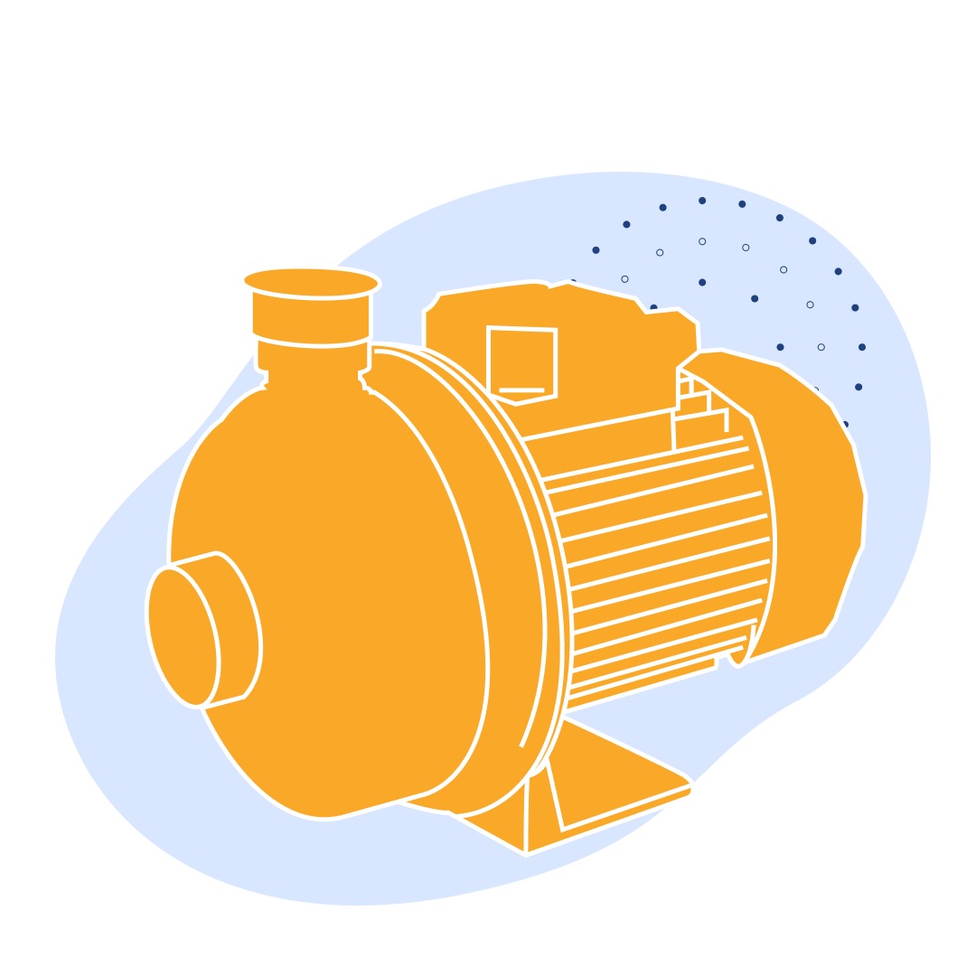 Пищевой центробежный насос ОНЦ1-12.5/20 без электродвигателя