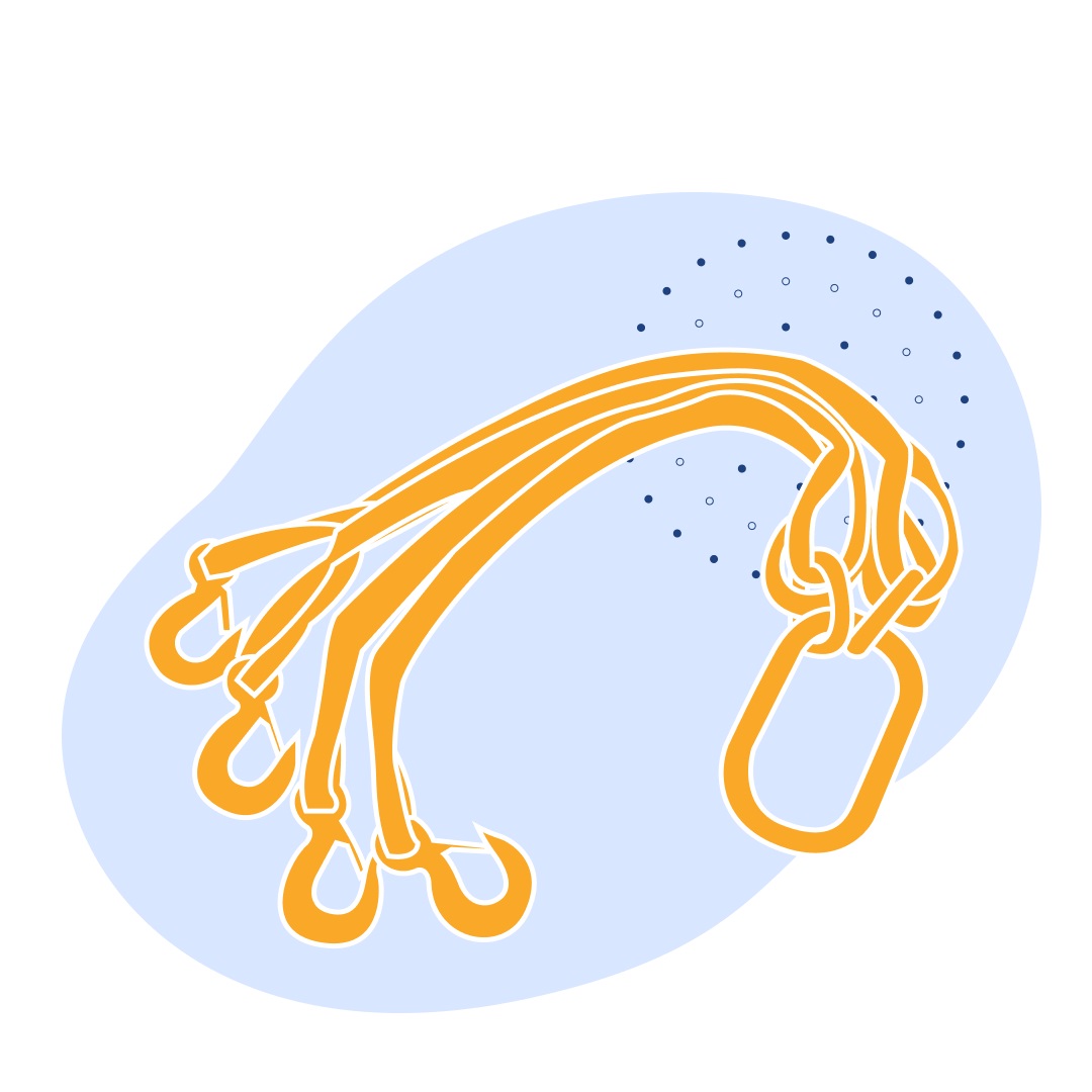 Строп текстильный 4СТ 3 м 5 т