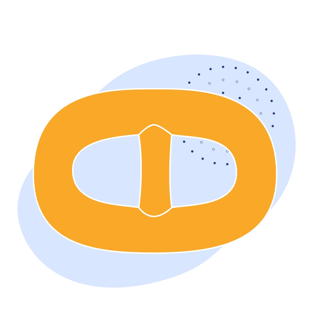 Якорное звено увеличенное с распоркой ГОСТ 228-79 22x132x88x79 мм