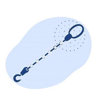 Строп цепной 1сц 8 м 3.15 т