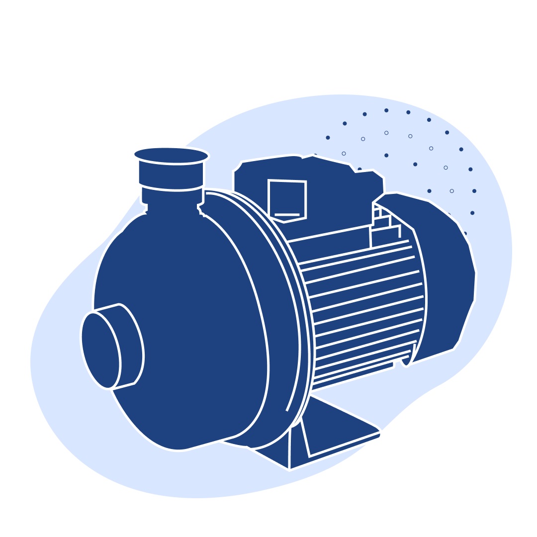 Пищевой центробежный насос ОНЦ1-12.5/20 без электродвигателя
